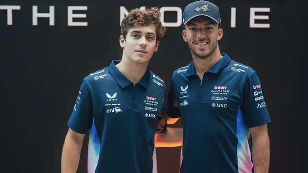 Colapinto en Gasly, op Alpines slechtste moment.