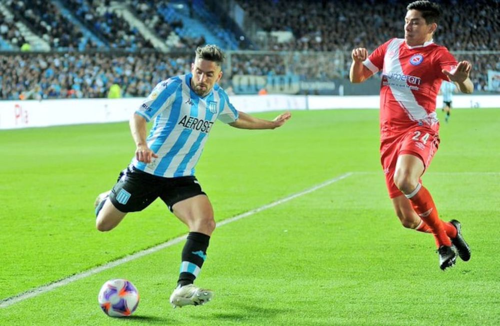 Racing le ganó a Argentinos y se ilusiona con el campeonato. Foto: @RacingClub