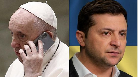 El máximo pontífice reveló este sábado que una visita al golpeado país de Ucrania, por invitación del presidente de ese país Volodimir Zelenski , estaba “sobre la mesa”.