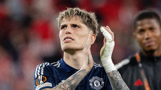Alejandro Garnacho y su difícil situación en Manchester United
