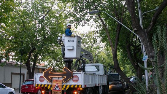 La Ciudad incorpora 1600 nuevas luminarias LED para las veredas