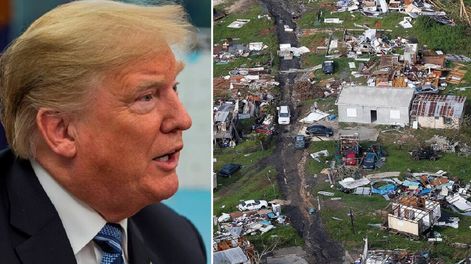 Trump polémico: negó que el huracán María haya dejado 3.000 muertos en Puerto Rico