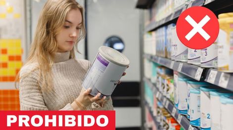 Lotes de leche para bebés de una reconocida marca fueron prohibidas por Anmat.&nbsp;