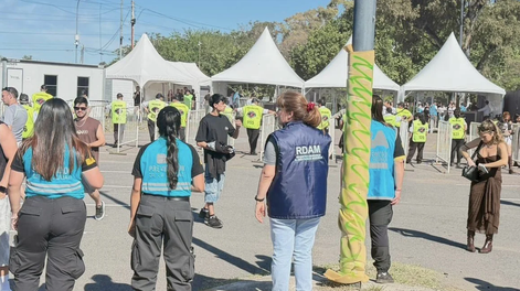 Cinco deudores alimentarios no pudieron entrar a la Creamfields.