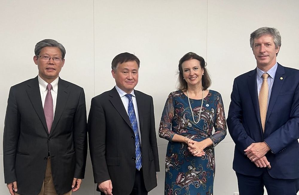 Mondino se reunió con el vicepresidente de China, el viceministro de Comercio y Representante para el Comercio Internacional, y el presidente del Banco Popular de China - Cancillería