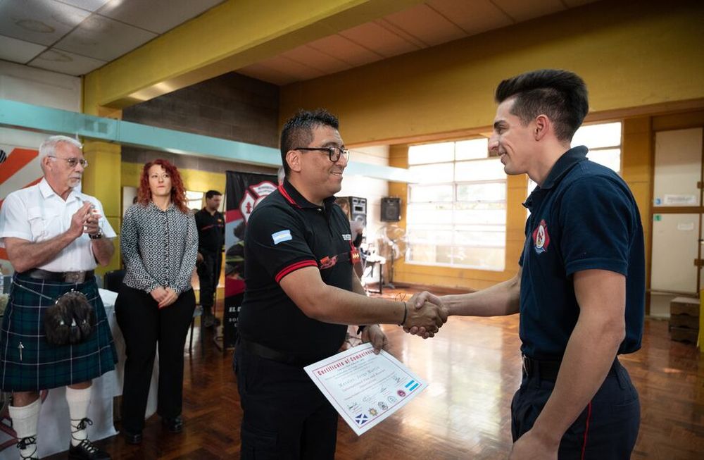 Se capacitó a bomberos y bomberas de Mendoza y provincias vecinas