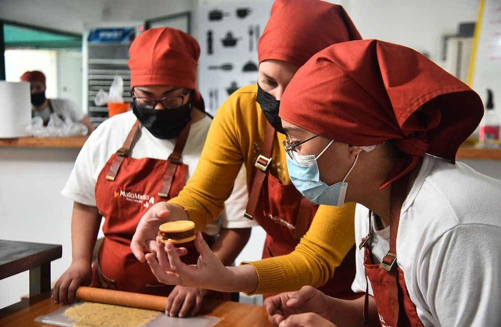 El emprendimiento Masamano, que impulsa la funación Empate, apunta a la inclusión laboral de personas con síndrome de Down. (Pedro Castillo / La Voz)