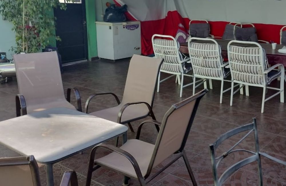 El búnker del Oso Tello en Las Heras. Gentileza