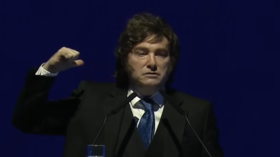 Javier Milei disertó en la Expo EFI&nbsp;