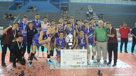 El equipo de San Rafael Vóley sub campeón argentino en el marco de la Liga Federal.