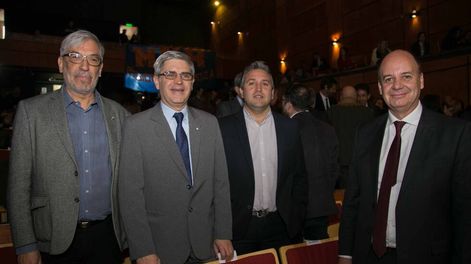 Asumieron el rector y vicerrector de la UNCuyo