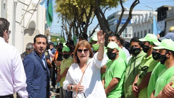 La titular del PRO hizo referencia a la salud de la vicepresidenta y generó el rechazo de legisladores del oficialismo. Foto Clarin