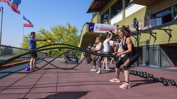 “Terrazas Gym Mendoza de Regatas” es la concreción de un anhelo de años que se vio postergado por la pandemia en 2020. Foto: Mariana Villa / Los Andes