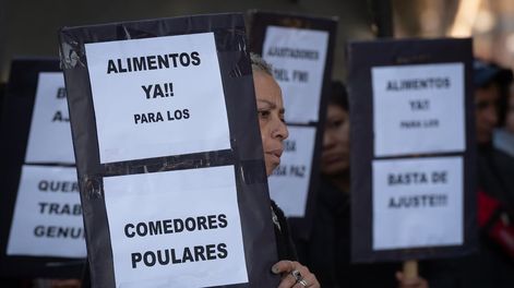 Algunos comedores no reciben ayudas por parte del Gobierno nacional desde el año pasado. - Foto: Ignacio Blanco / Los Andes