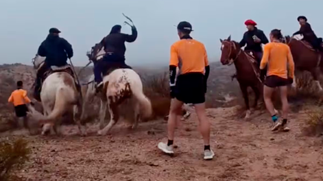 Denunciarán a los responsables de los ataques contra corredores en la tradicional Doble Apolo.