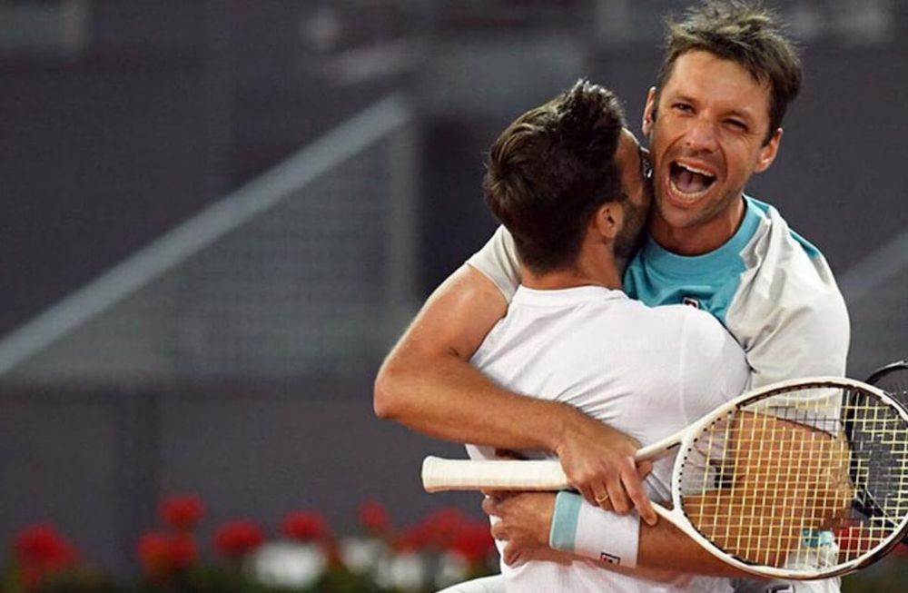 Horacio Zeballos junto a Marcel Granollers  a un triunfo de ser los número 1 del mundo en doble. / Gentileza.