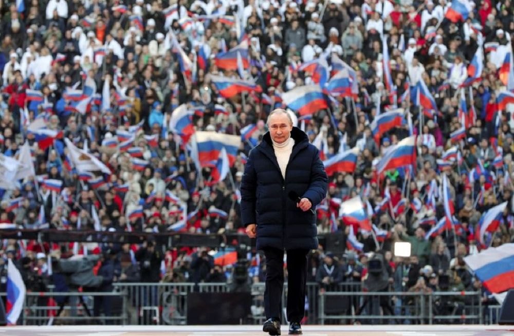 Récord de imagen positiva para Putin en Rusia tras la invasión a Ucrania (AP)