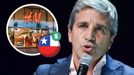 Caputo prometió que el precio de la ropa va a bajar y explicó por qué en Chile la venden tan barata