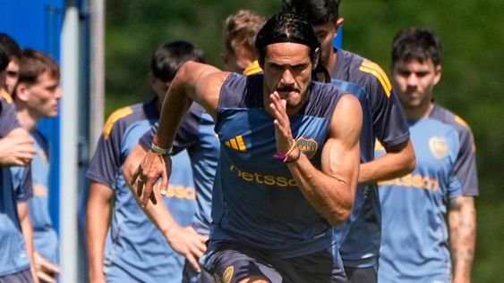 MUNDIAL DE CLUBES. Edison Cavani no se recupera de su lesión y se perdería el debut de Boca ante Benfica.&nbsp;