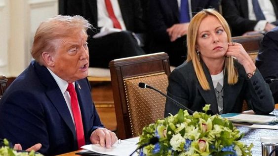 Meloni en la Casa Blanca: elogios de Trump y polémica por sus comentarios sobre la prensa italiana