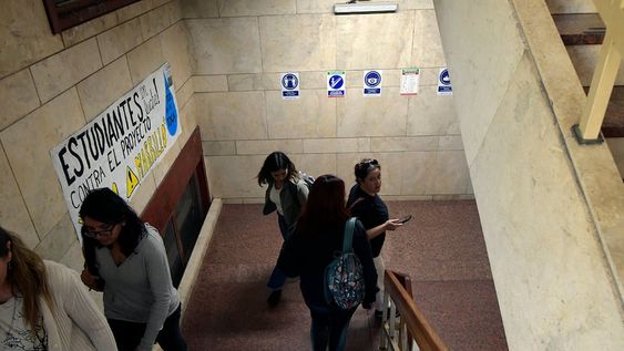 Una alumna de la UNCuyo denunció a un docente de la Universidad Nacional del Litoral por agresiones físicas, verbales y psicológicas. Imagen de archivo.Foto : Orlando Pelichotti