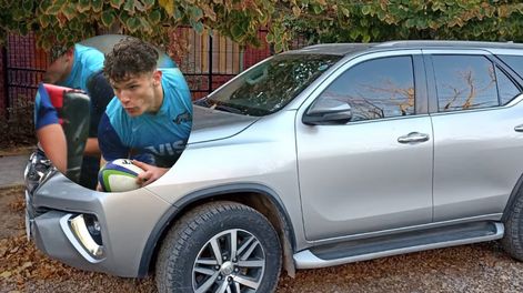 La camioneta robada de los padres de Aitor Bildosola, rugbier del club Los Dogos.
