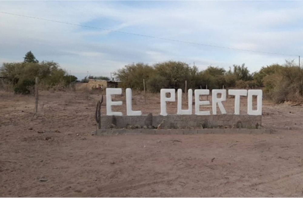 El Puerto, Lavalle, ubicado al límite con San Juan, a 150 km de la capital mendocina.