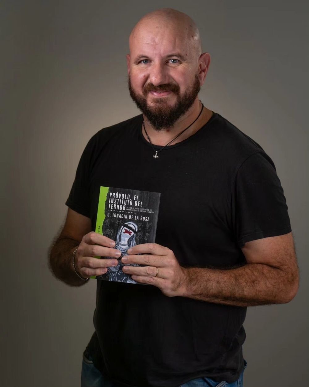 Ignacio de la Rosa, autor de un libro sobre el Próvolo (y periodista de Los Andes), es uno de los autores que viajarán a la Feria del Libro de Buenos Aires por haber sido el ganador del Premio Vendimia en Crónica.