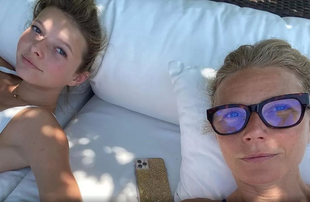 La hija de Gwyneth Paltrow le llamó la atención a la actriz por posar desnuda en las redes