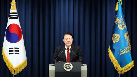 Los Andes | El presidente de Corea del Sur, Yoon Suk Yeol, decretó la ley marcial (EFE)