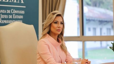 La ex primera dama, Fabiola Yañez.