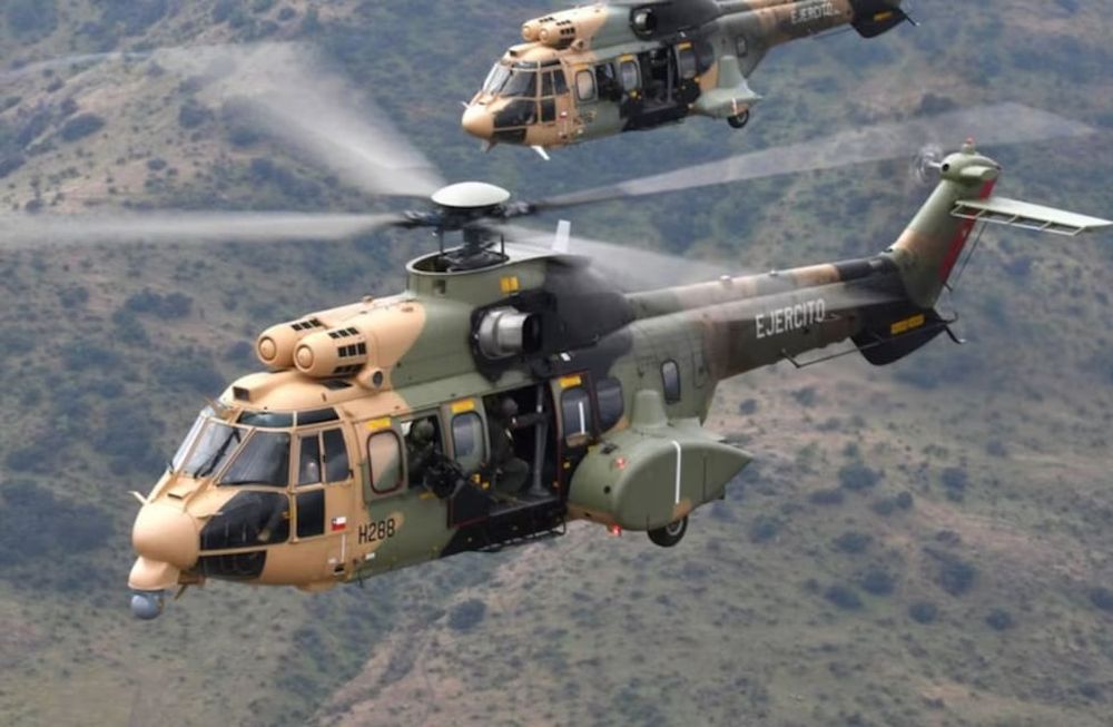 Un helicóptero del Ejército de Chile incursionó en el espacio aéreo argentino.