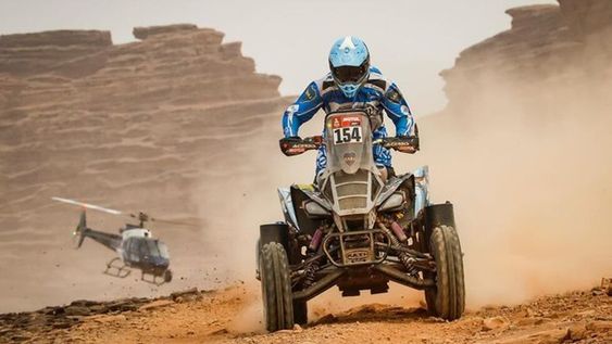 Manuel Andújar terminó en la posición de escolta en la 11° etapa del Dakar 2021 para los quads, sigue primero en la general, y acaricia la victoria.