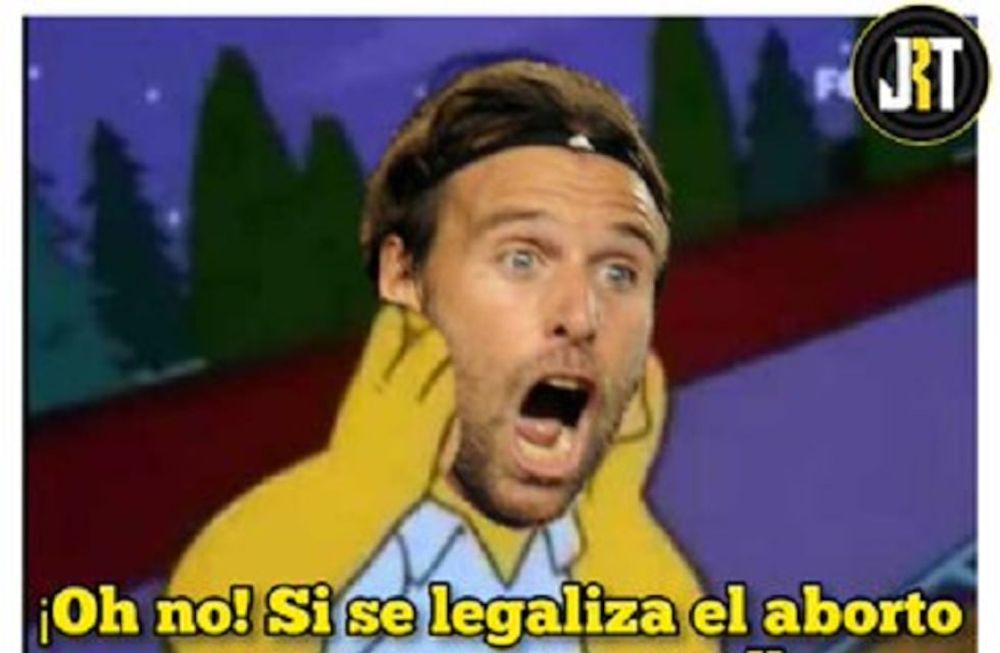 Cavenaghi fue argumento de un diputado para votar en contra de la Legalización del Aborto.