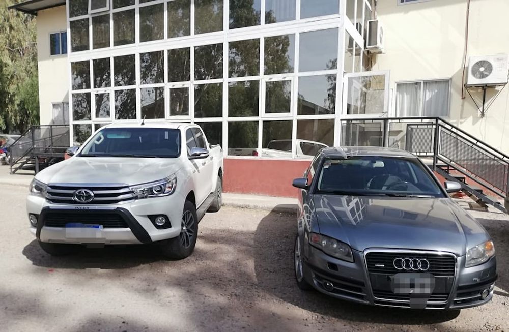 Los autos decomisados. por narcotráfico. imagen ilustrativa.