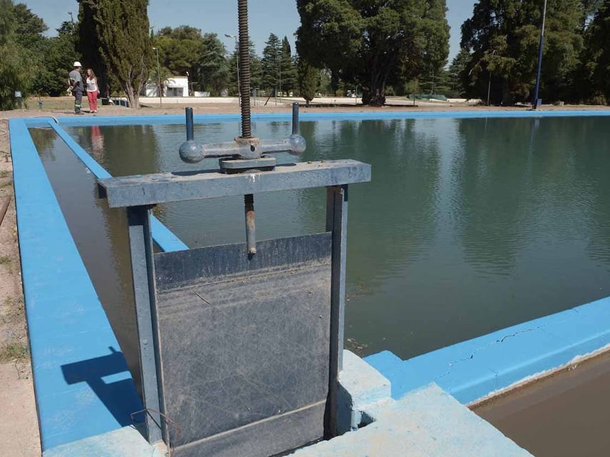 La planta potabilizadora de agua Alto Godoy.