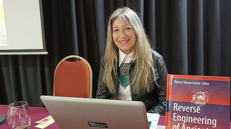 Presentan libro sobre metales antiguos de ingeniera mendocina Patricia Silvana Carrizo. Foto: Gentileza