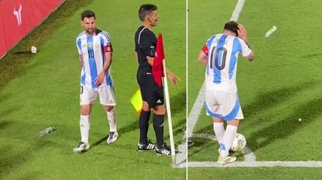 Los Andes | Agresión a Lionel Messi en Paraguay
