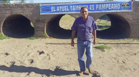 Enrique Tomas, exintendente de Puelches. Gentileza / La Arena