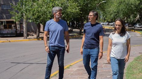 La Ciudad mejorará la transitabilidad ciudadana sobre calle Pellegrini. Foto: Prensa Ciudad de Mendoza