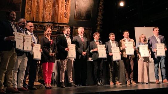 García Zalazar recibió un nuevo reconocimiento internacional por el compromiso ambiental de Godoy Cruz