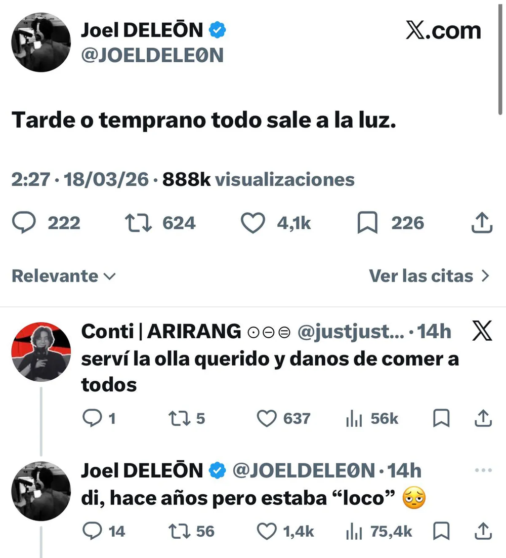  Joel Pimentel, el otro ex de Emilia Mernes, además de Fer Vázquez.