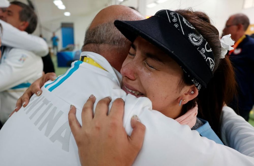 Fernanda Russo, medalla panamericana y clasifiación a París 2024 (Jorge Loyola/Santiago 2023)