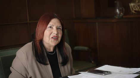 Los Andes | Cámara de Casación penal en Comodoro Py, Buenos Aires ArgentinaLa Jueza Ana María Figueroa junto al Juez Mariano Borinsky Foto Federico Lopez Claro