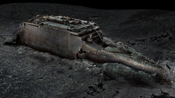 Un escaneo digital del Titanic reveló cómo fueron los últimos momentos del barco.&nbsp;
