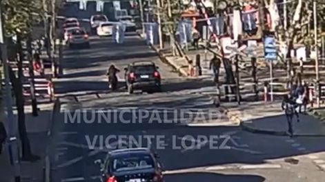 Fue registrado por las cámaras municipales
