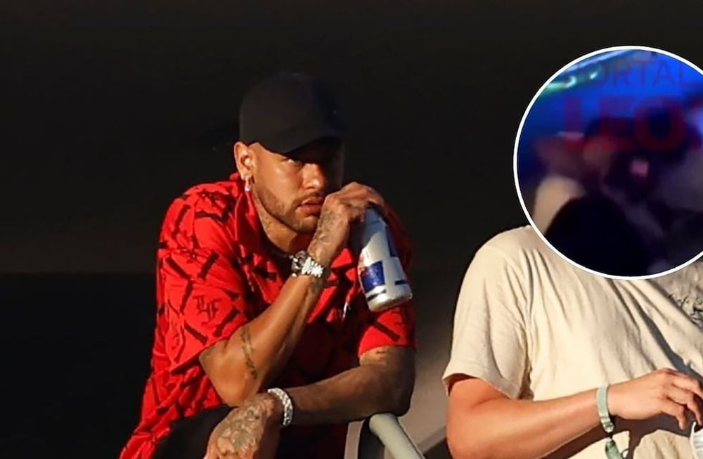 La reacción de Neymar en medio de un recital luego de la eliminación de Brasil en la Copa América