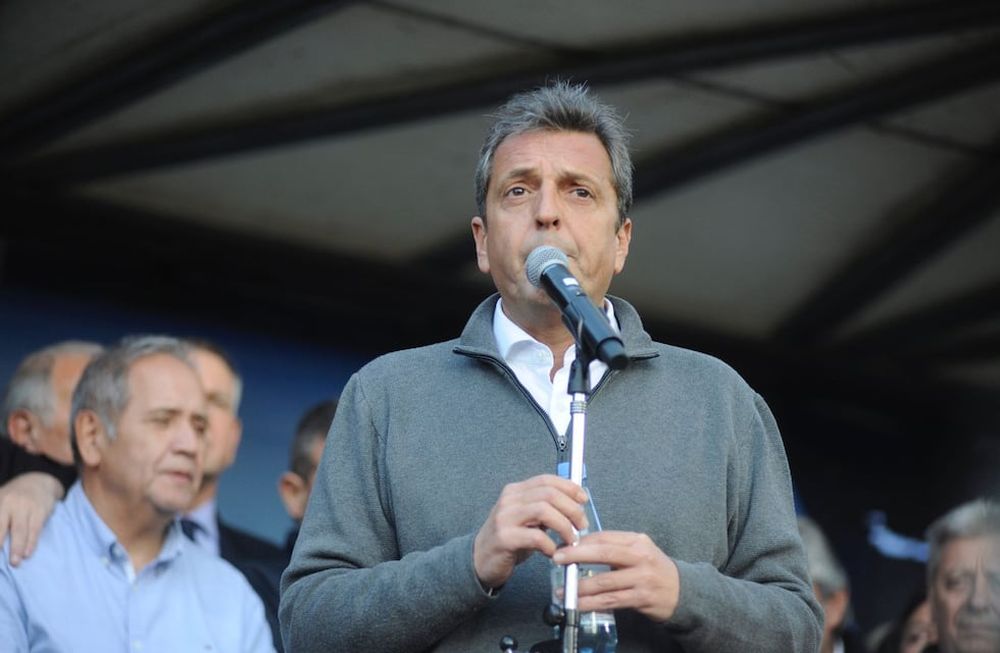 Sergio Massa anunció este sábado modificaciones en el Impuesto a las Ganancias. (Federico López Claro / La Voz)