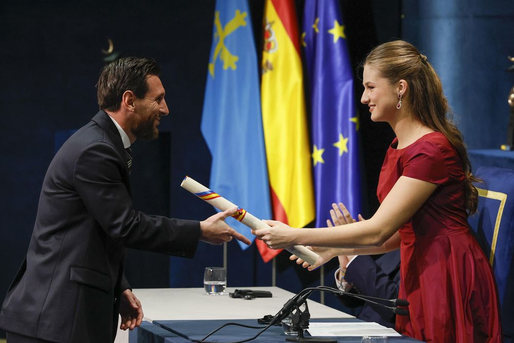 Lionel Messi recibió el Premio Princesa de Asturias de los Deportes 2026
