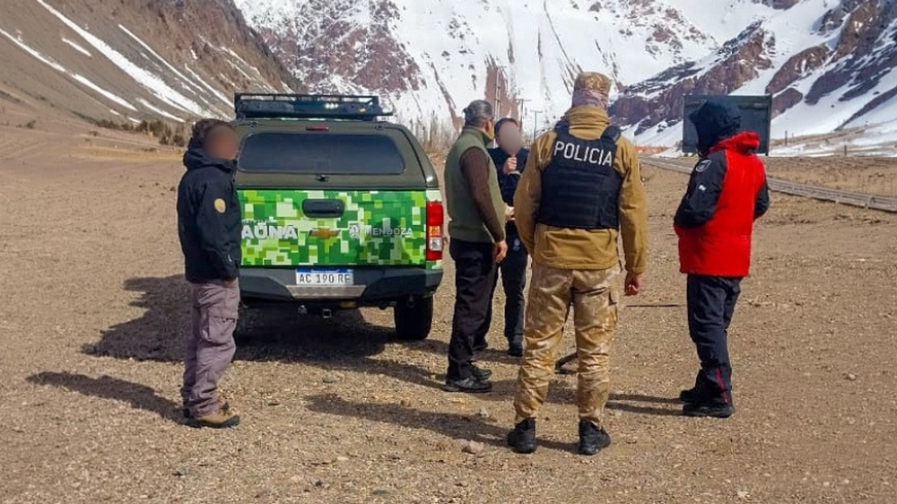 El operativo se llevó a cabo con personal de personal de la Patrulla de Rescate, Policía Rural e integrantes de Fauna y Ecoparque